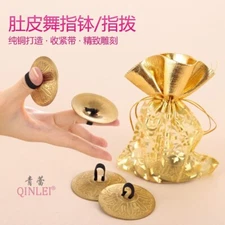 Finger Cymbals for Belly Dancing 2 pairs set