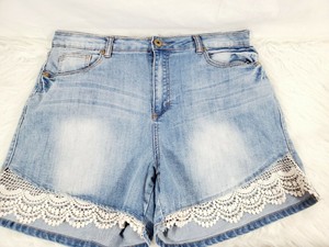 shorts jeans laço