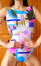 Foxy's Gymnastics Leotard Adult Small AS Competition Dance Aerialist Costume