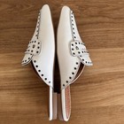 Coach Faye Loafer Slide Mule White Leather Women Size 8 G3831 — photo 10