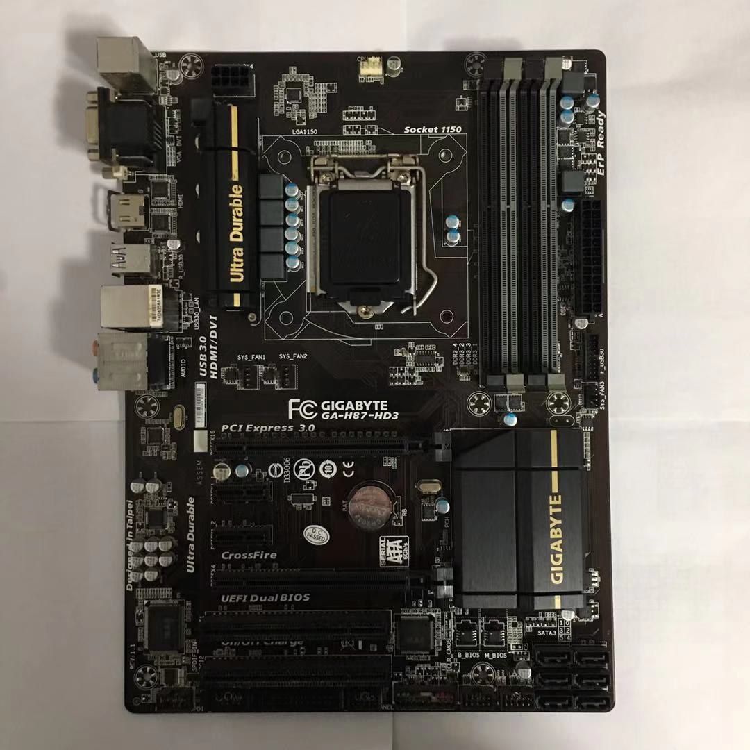 PCパーツ H87-HD3 core i5-4570 For Gigabyte GA-H87-HD3 Motherboard LGA 1150 DDR3 6×SATA III ATX