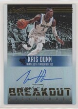 2016-17 Panini Studio Breakout Signatures 179/199 Kris Dunn #13 Auto 1le