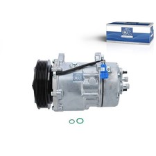 Klimakompressor 12 V Ø 128 mm DT SPARE PARTS passend für u.a. VW LT