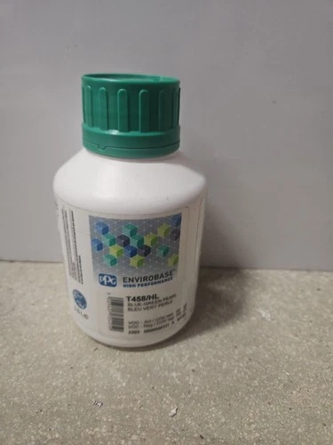PPG ENVIROBASE T458 BLUE GREEN PEARL 0.5 LITER NEW - product listing photo