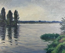 Germain RAINGO-PELOUSE (1893-1963) Oil Impressionist Landscape Signed