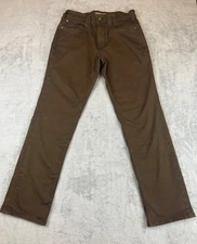 511 Tactical Range Pants Mens 30x31 Defender Flex Stretch Jeans Brown Logo