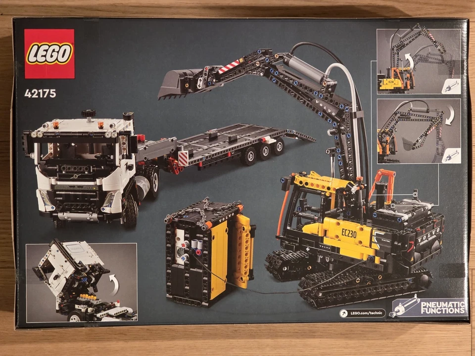 LEGO TECHNIC: Volvo FMX Truck & EC230 Electric Excavator (42175) - Image 2 of 2