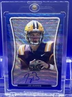 2020 Leaf Metal Draft Auto Blue Wave /20 Joe Burrow RC