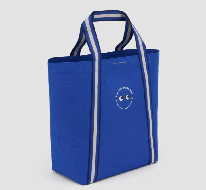 Universal Bag Boots TASTE 明治屋　4点 Anya Hindmarch The Universal Bag BOOTS Tote Shopper Blue BNWT NEW