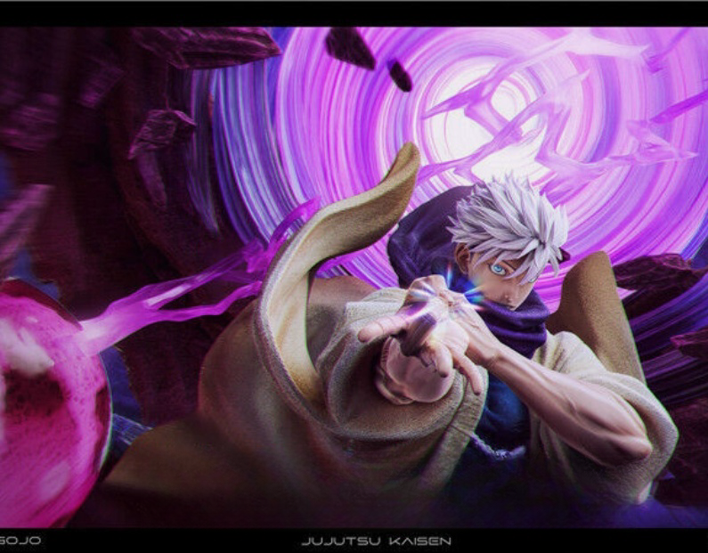 ZanyJoke Studio Jujutsu Kaisen Satoru Gojo Statue in stock 1/6