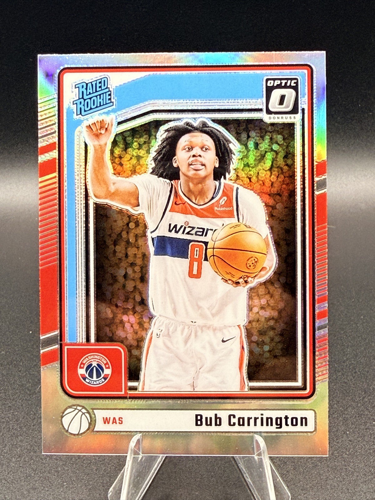 2024 Optic Bub Carrington #273 ROOKIE RC Holo Prizm