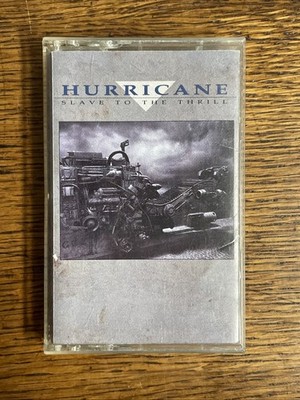 Rare Slave to the Thrill by Hurricane Cassette Mar 1990 Enigma Records Tested