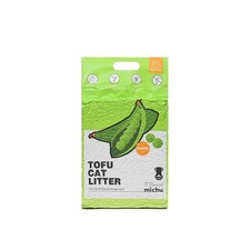 Michu Tofu Cat Litter - 5.5lb Clumping Natural 12 Pack