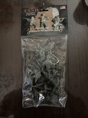 TSSD - Toy Soldiers of San Diego￼ Figure Set 3,  World War Il US Infantry  GI s