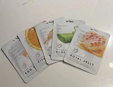 SAPLAYA Beauty Hydrating  Face Mask Sheets 5 Pack Assorted