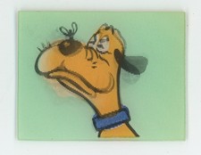 Dog Fights Fly 1960's VARI-VUE Animation Motion Lenticular 2 x 2 1/2