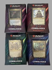 Magic the Gathering [MTG] 2019 Commander Set of 4 Decks New/Sealed