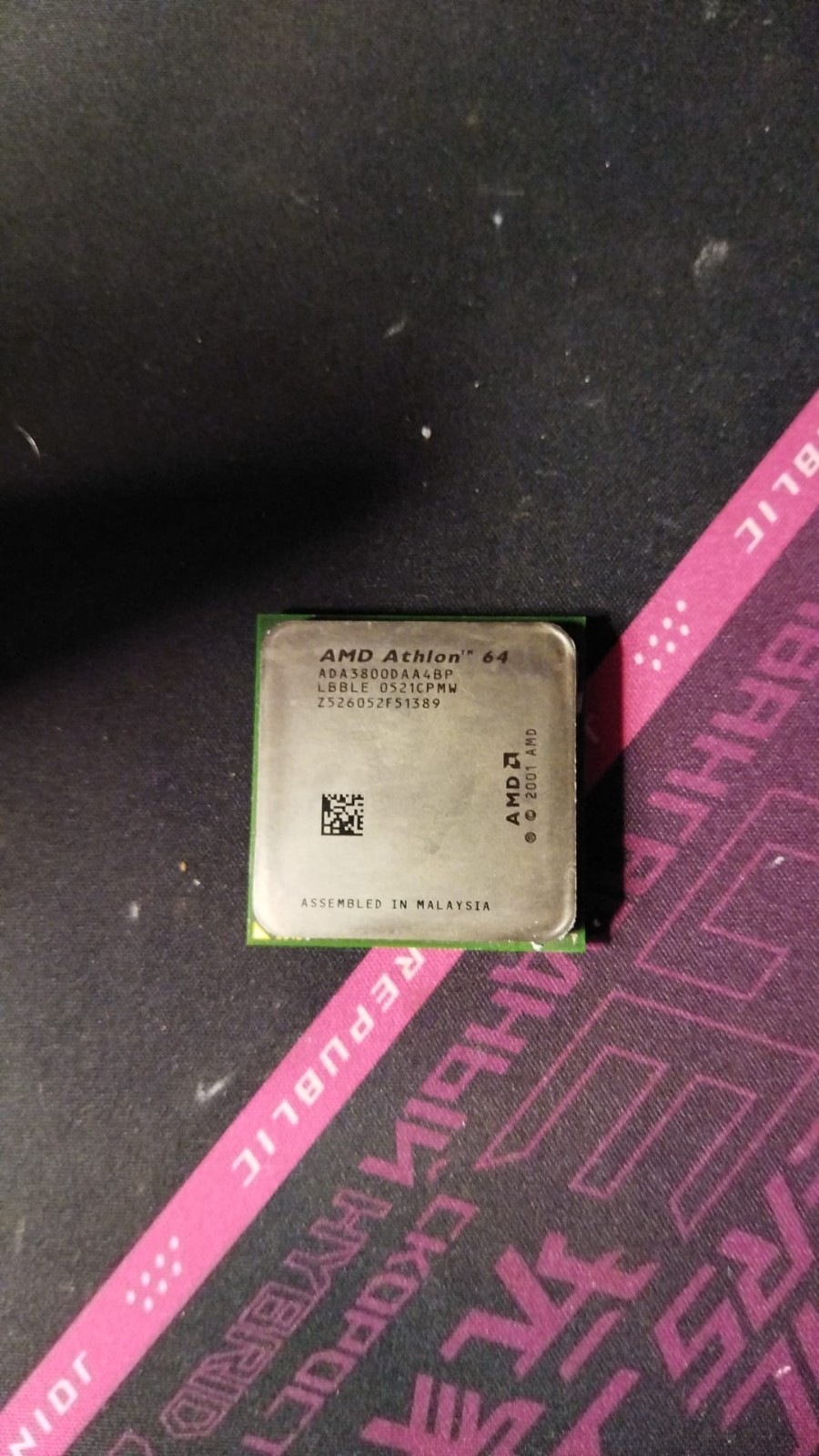 CPU AMD Athlon 64 3800+ 2.4GHz ADA3800DAA4BP Socket 939 Venice Retrocomputing