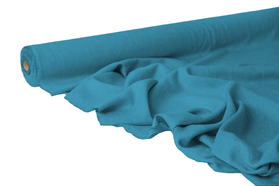 100% Pure Linen Fabric by the Yard/Meter – Medium Weight | 56” Wide - Image 3 of 4