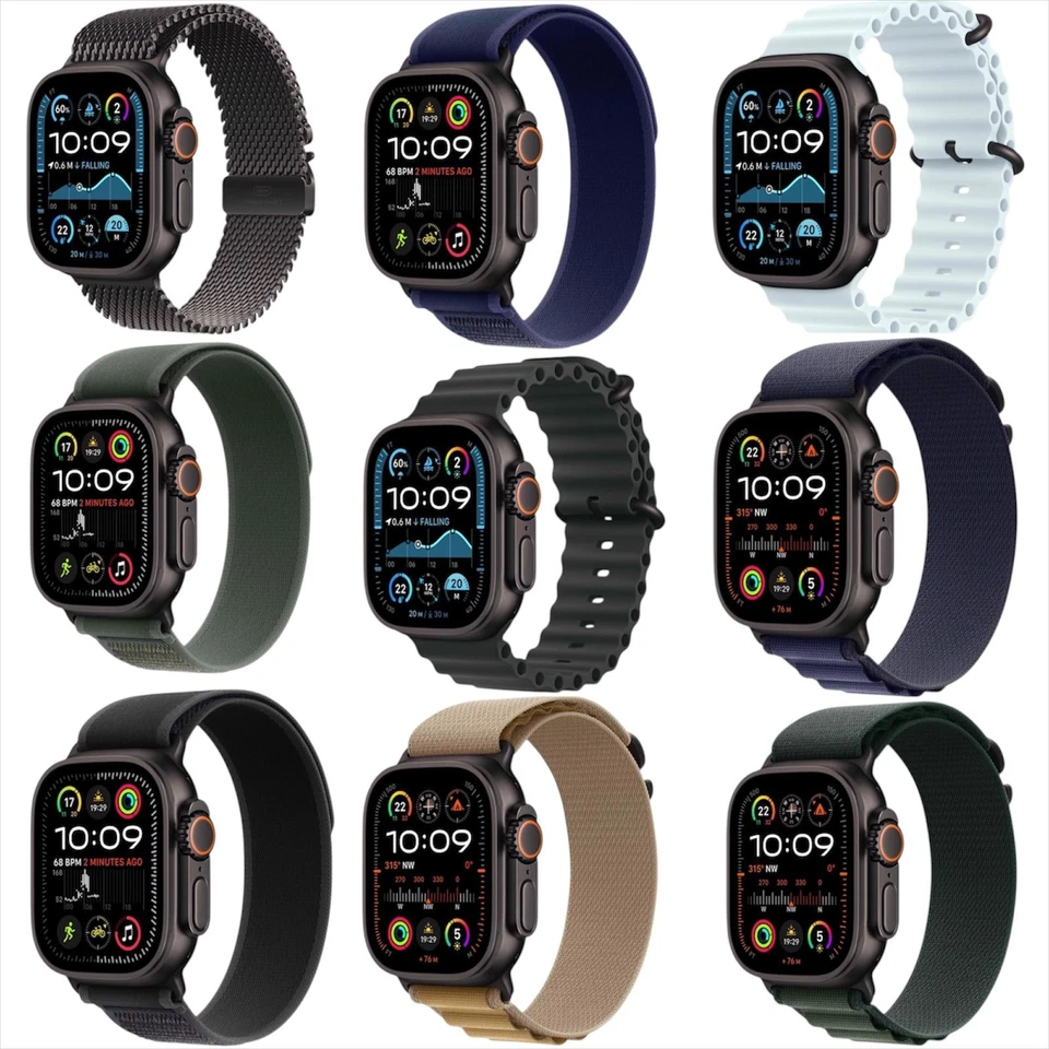 Apple Watch Ultra 2 (2024) - 49mm - GPS + Cellular - Black Titanium - Wie Neu - Bild 2 von 4