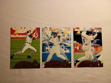 1995 Pinnacle - Chipper Jones, Bagwell, Gwynn, Mcgwire, Thomas, Williams, Lofton