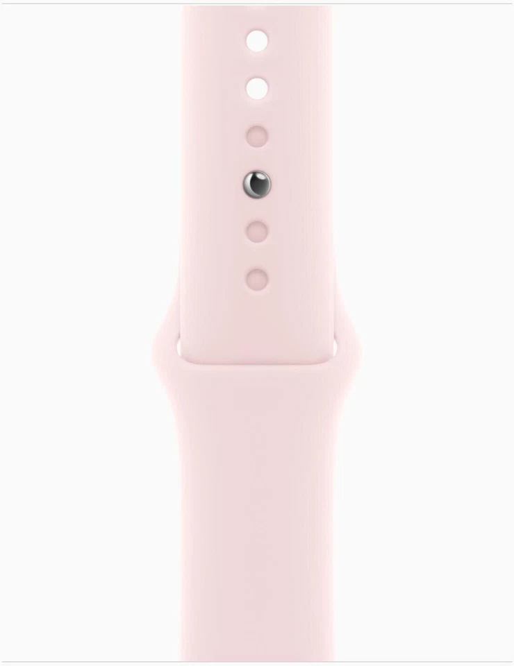 Apple Watch S9 GPS 41mm Alu pink Smartwatch 64GB watchOS OLED digital WLAN NFC - Bild 3 von 4