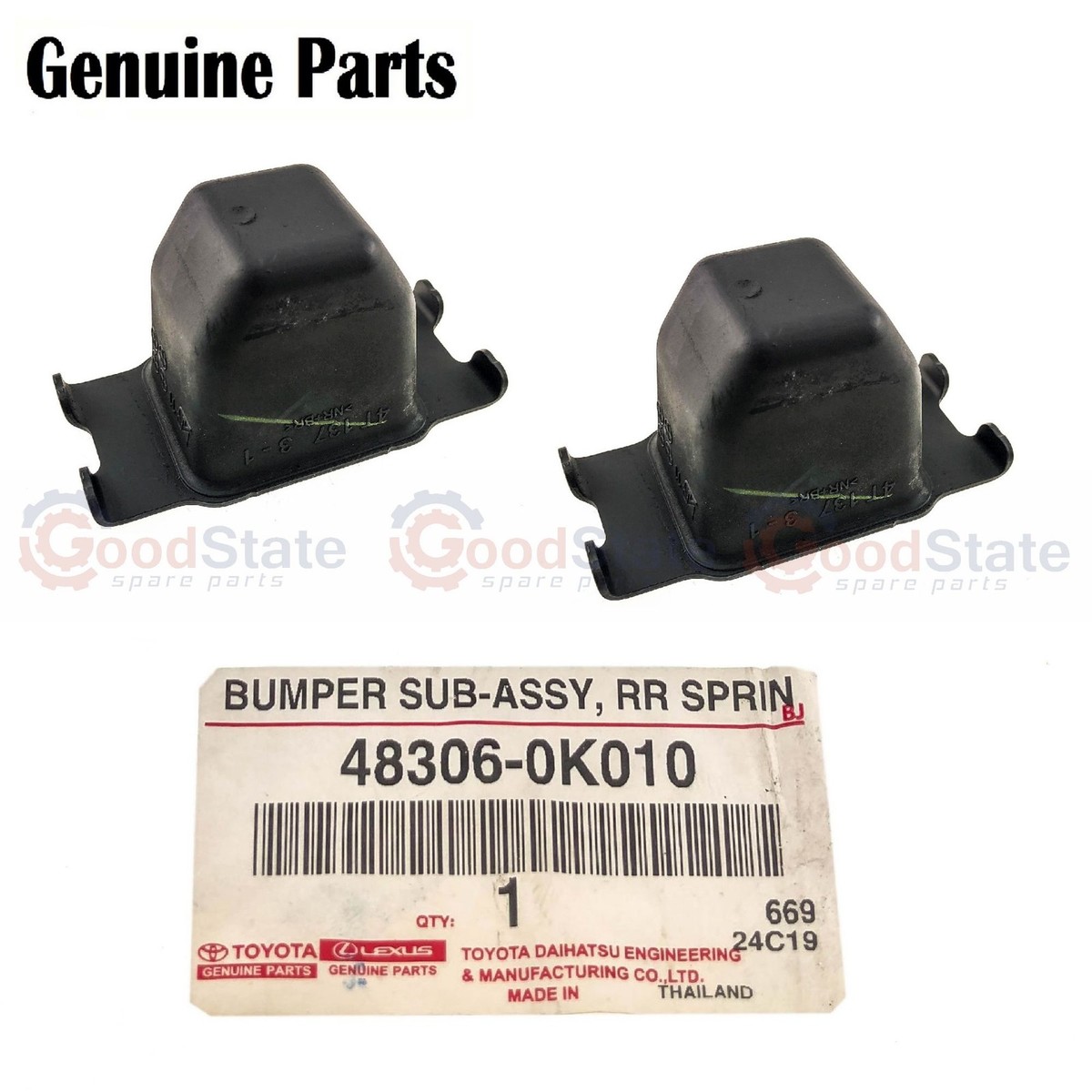 Genuine Toyota Hilux KUN26 KUN25 GGN25 Rear Leaf Spring