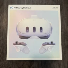 Brand NEW! Meta Quest 3 128GB VR Headset With Controllers - White