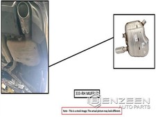 Exhaust Muffler Only Oem 2019 Subaru Forester 1yr Wrnty 44300sj020 Exhaust Muffler Only Oem 2019 Subaru Forester 1yr Wrnty 44300sj020