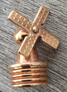 Setzkastenfigur Figur für Setzkasten Windmühle Höhe 3 cm