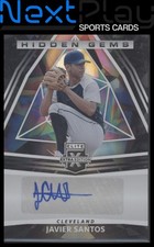 2022 Panini Elite Extra Edition #HG-JS – Javier Santos Hidden Gems Signatures