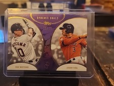 2025 Topps Baseball Dynamic Duals Whitcomb/Pena  Purple /99