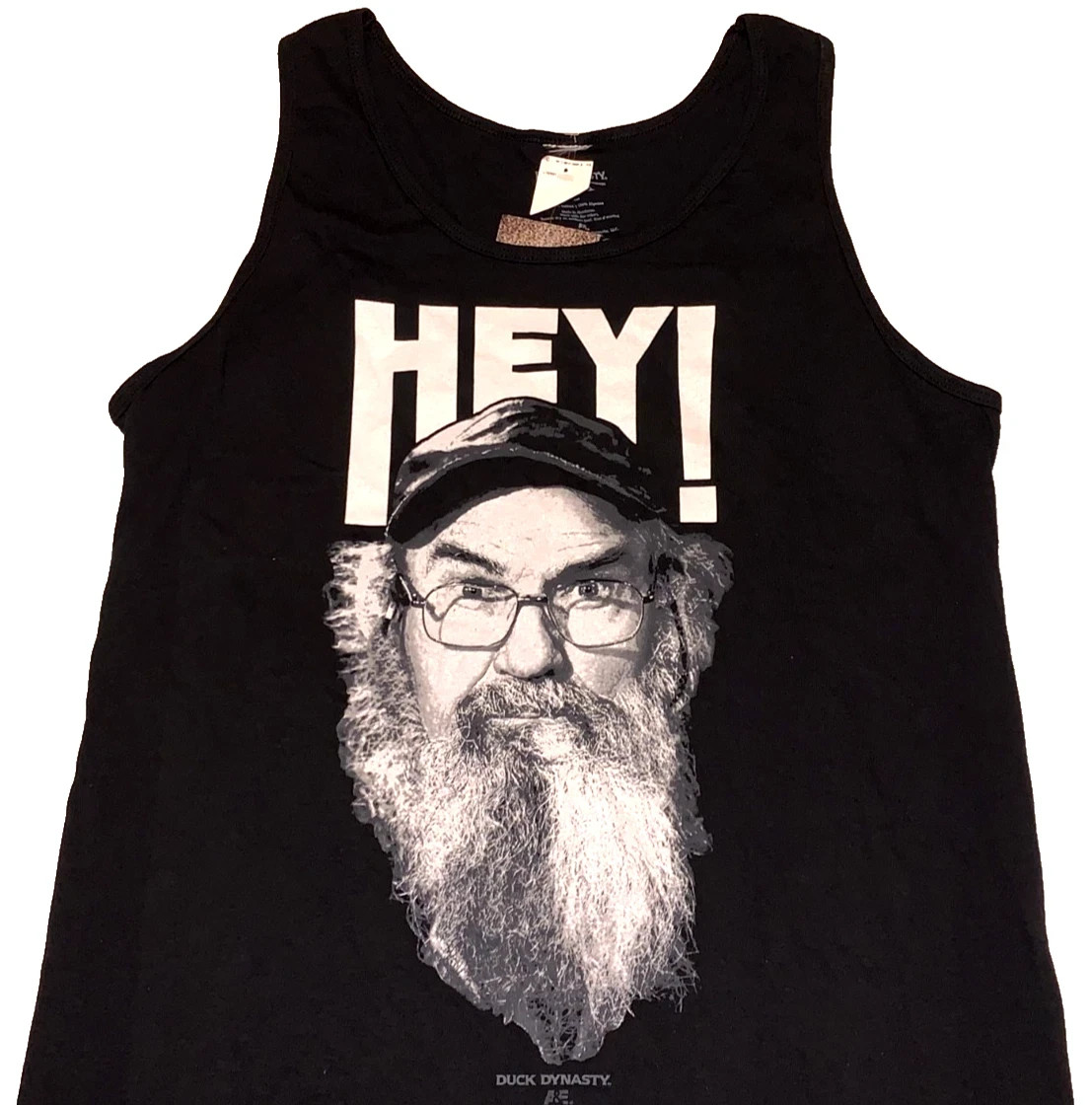 Rare! Vintage 2013 Duck Dynasty Uncle Si Hey! Tank Top Shirt New! NWT XL