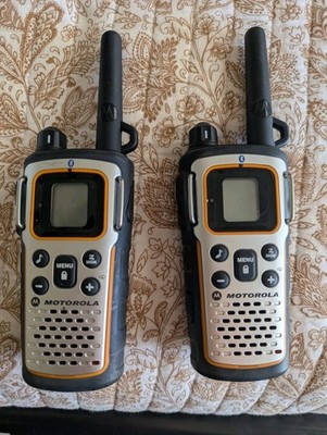 Motorola Talkabout MU350R 2 Way Radios (Pair) Off Grid Bluetooth Tested/ working