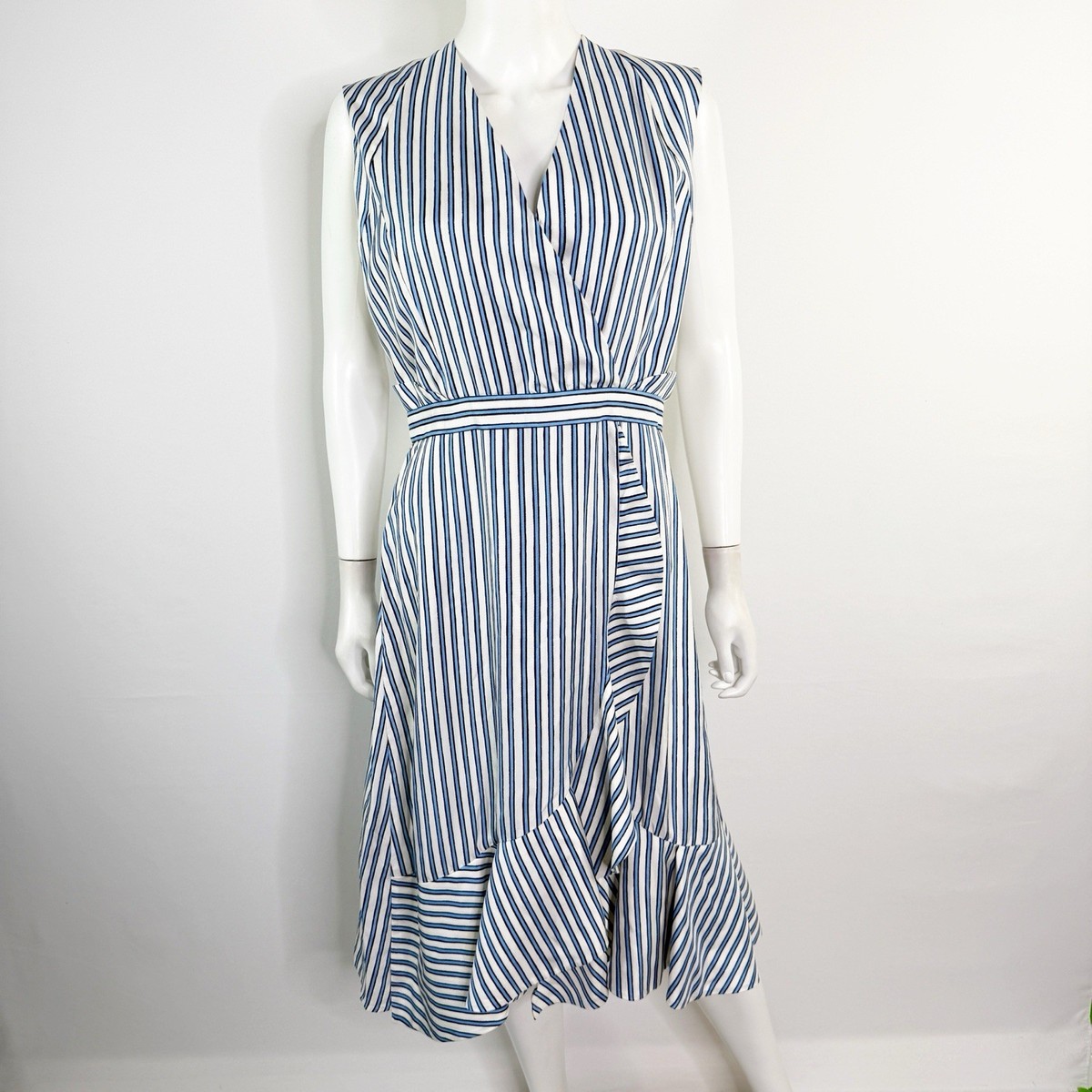 carven blue dress Carven Blue Lace Pattern Mini Dress, S/US4/FR36