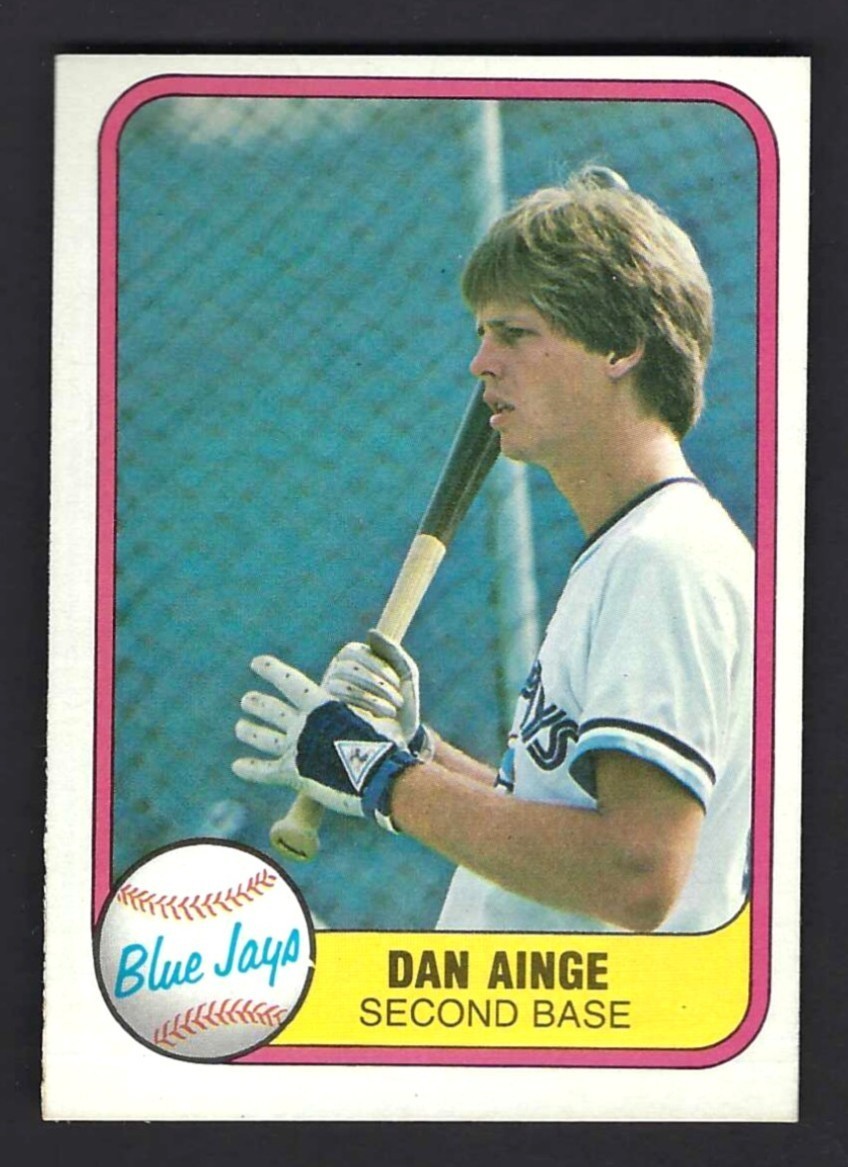 1981 Fleer #418 Danny Ainge RC NRMT/MINT