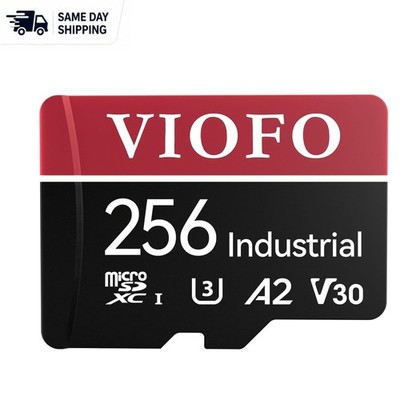 256GB Industrial Grade microSD Card - Supports 4K Video & Extreme Conditions