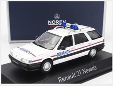NOREV 512136 Renault - R21 Nevada Sw Station Wagon Douanes 1993 - Blanc - 1/43