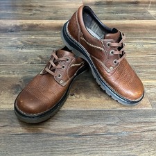Dr Martens Shoes M 9 L 10 Brown Leather Air Cushion Sole Oxfords Casual 12079