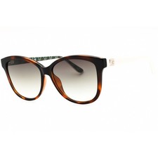 Guess Women's Sunglasses Dark Havana Full Rim Cat Eye Shape Frame GU7920 52P