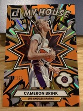 2025 Panini Donruss WNBA - My House Cameron Brink #14 Orange Laser 307 of  399