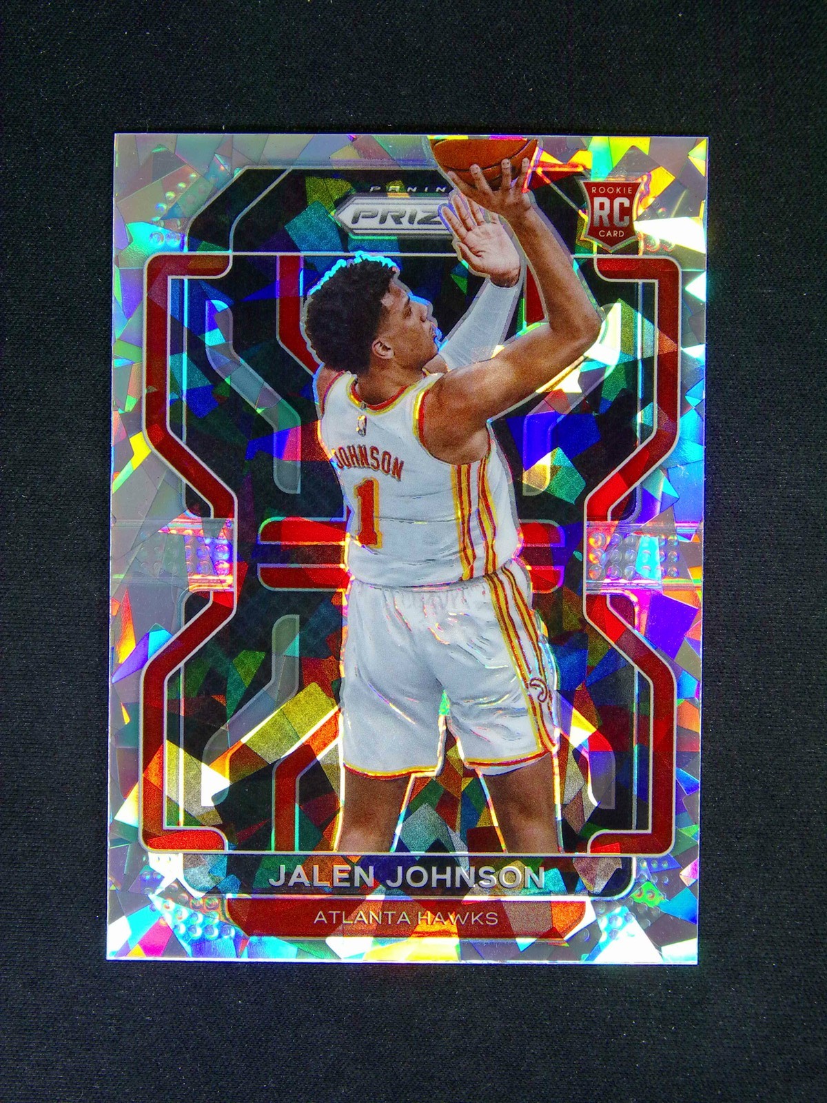 2021-22 Panini Prizm Jalen Johnson #305 RC Rookie Ice