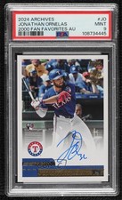 2024 Topps Archives 2000 Fan Favorites Jonathan Ornelas PSA 9 MINT Auto 8d2
