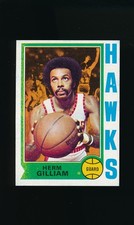 1974-75 Topps #5 Herm Gilliam * Guard * Atlanta Hawks * EX-MT *