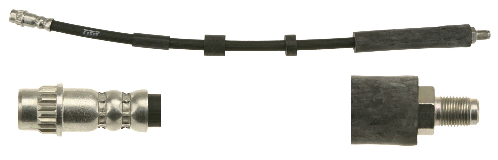 Left TRW-OE PHB489 Brake Hose for CITROËN,PEUGEOT