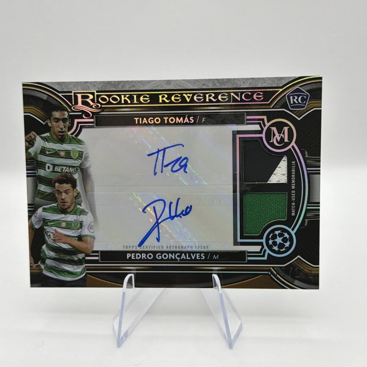 2021-22 Topps Museum Collection UCL Soccer Trading Cards for sale