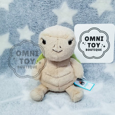 AUTHENTIC Jellycat Thimble Turtle Plush w/Dust Bag NEW Gift Ocean Stuffed Animal