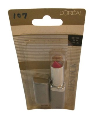 ORIGINAL LOREAL COLOUR RICHE LIPSTICK #107 ROCK-N-ROSE FREE SHIPPING US RARE HTF