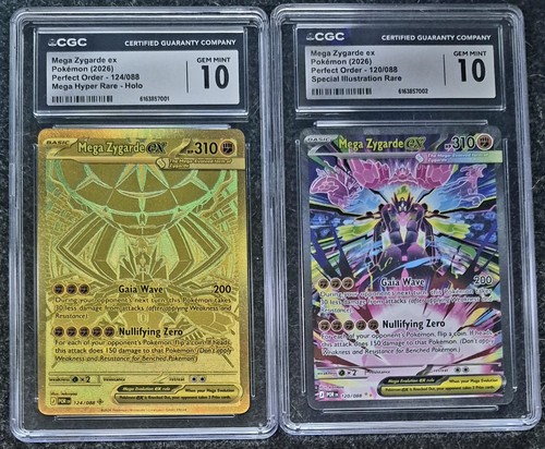 Mega Zygarde ex graded CGC 10 for sale on eBay