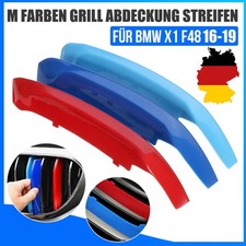 Per BMW X1 F48 2016-2019 3 Colori Griglia Radiatore Copertura Strisce Clip Adesivi